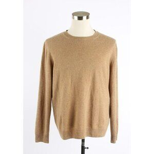 NEW Berluti Cashmere Pullover Sweater SZ XL Vicuna Brown $1,370